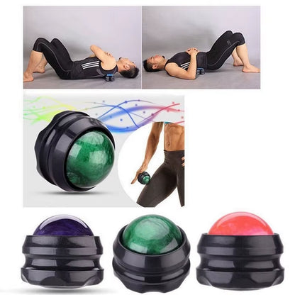 Cool Cold Massage Roller Ball Massager Body Therapy Foot Waist Hip Back Relaxer Stress Release Muscle Relaxation Equipment