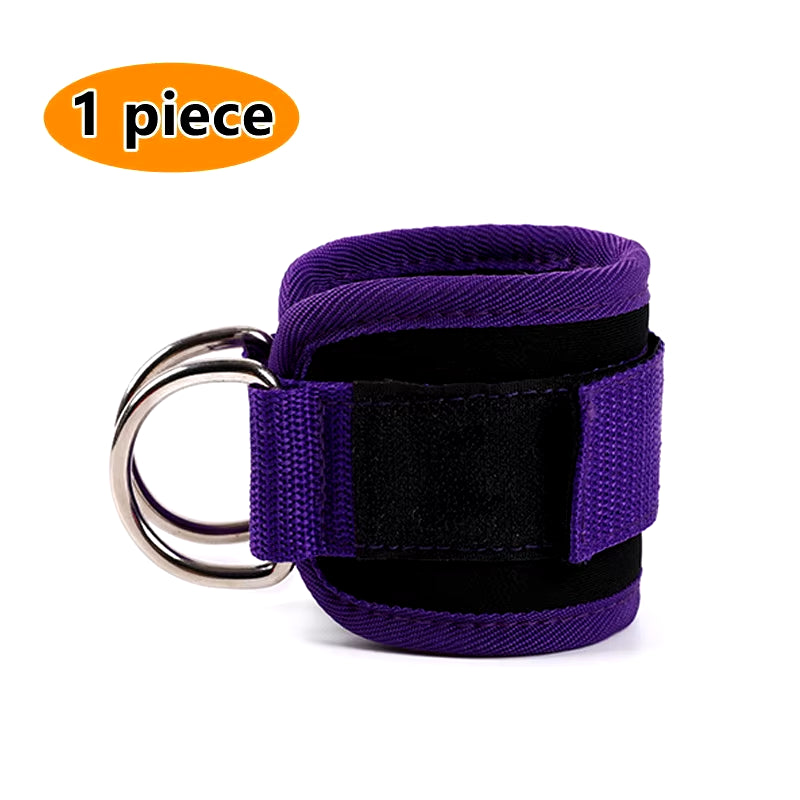 Elevate Your Workout with Double D-Ring Cable Ankle Straps for Ultimate Glute and Leg Strength Training
