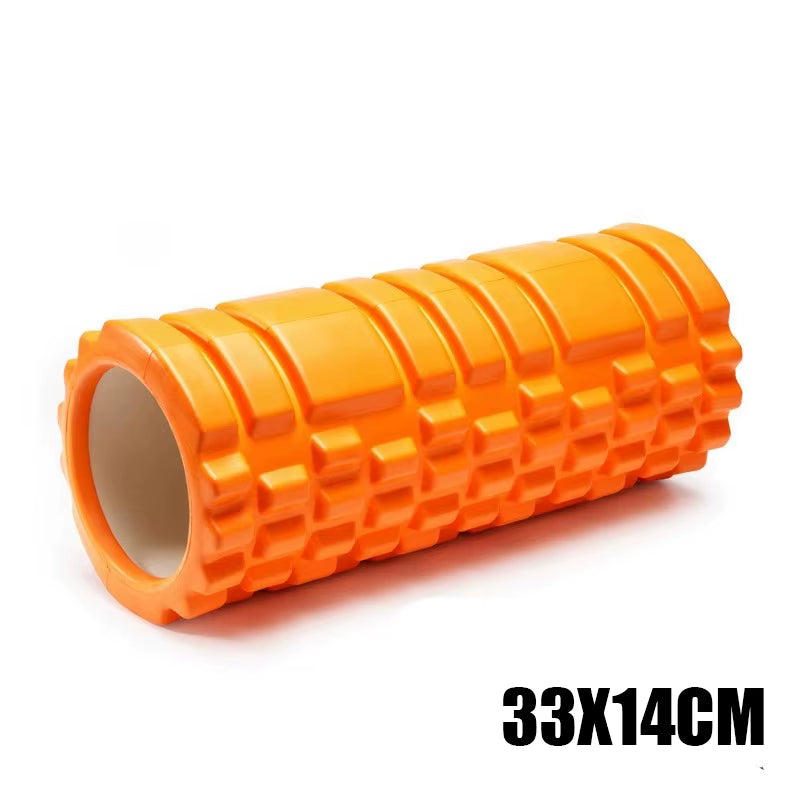 Thin Leg Artifact 33Cm Yoga Column Foam Axis Massage Roller Back Muscle Massagethe Grid Back Training Muscle Relaxation