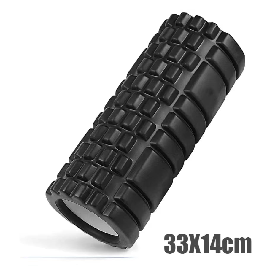 Thin Leg Artifact 33Cm Yoga Column Foam Axis Massage Roller Back Muscle Massagethe Grid Back Training Muscle Relaxation