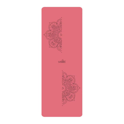 ‌3Mm Thick Natural Rubber Yoga Mat with PU Surface, Non-Slip & Odorless, Custom Logo for Fitness/Pilates ‌