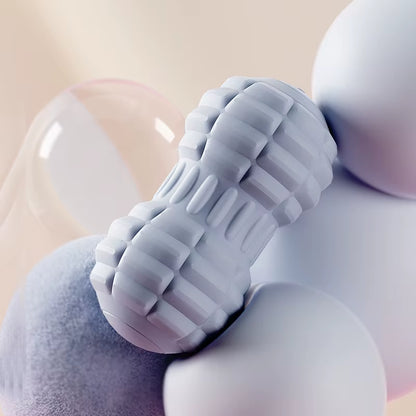 Electric Peanut Ball Deep Tissue Vibration Massage Shoulder, Neck and Waist Muscle Relaxation Silicone Fascia Massage Ball