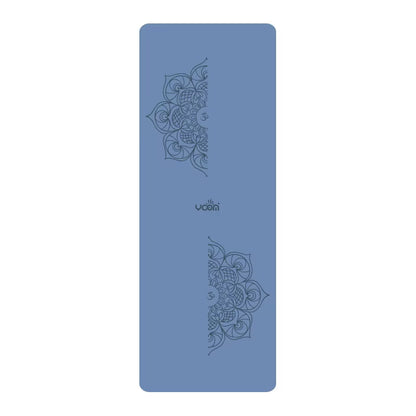 ‌3Mm Thick Natural Rubber Yoga Mat with PU Surface, Non-Slip & Odorless, Custom Logo for Fitness/Pilates ‌
