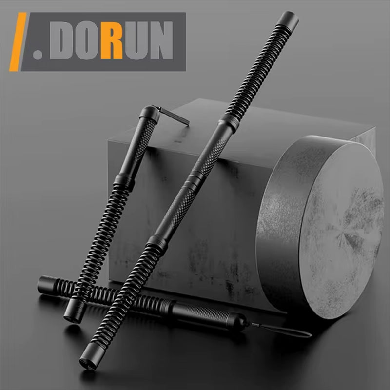 Transform Your Home Workouts with the 2-in-1 Flexi Bar Ropeless Battle Rope - Perfect for HIIT and Low-Impact Cardio Training!