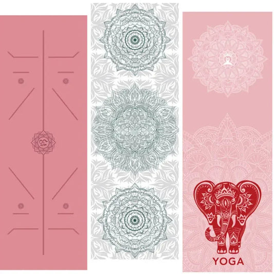 Premium Non-Slip Yoga Mat Towel - 185x63cm Microfiber Cover for Ultimate Comfort and Grip in Pilates, Gym, and Yoga Workouts