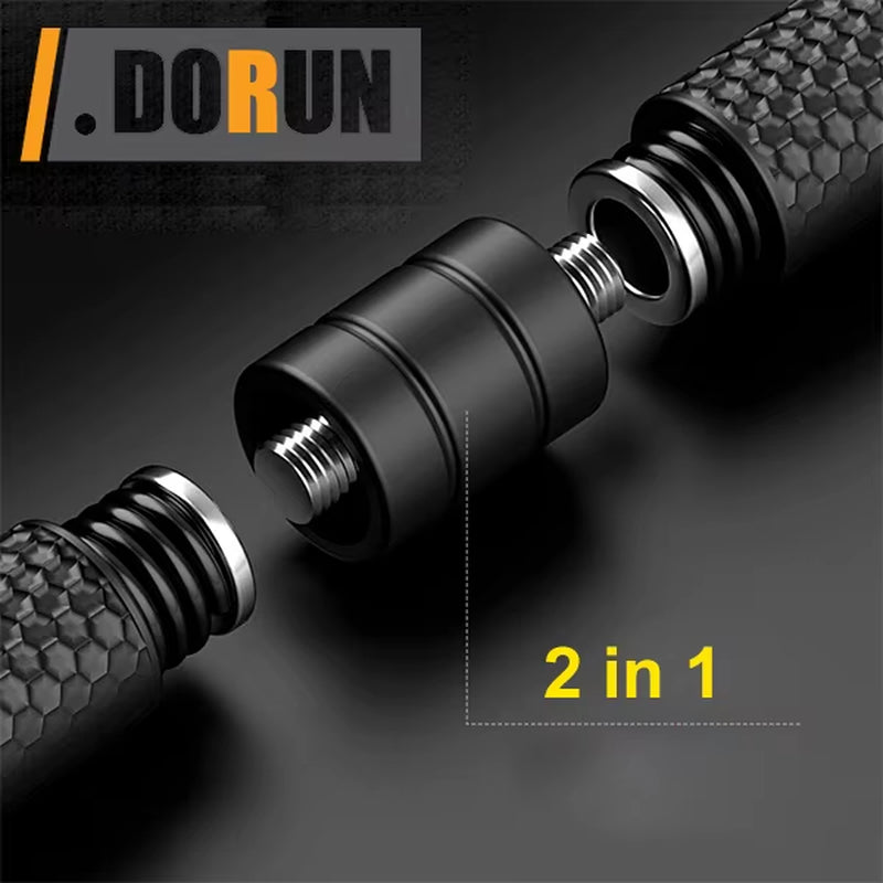 Transform Your Home Workouts with the 2-in-1 Flexi Bar Ropeless Battle Rope - Perfect for HIIT and Low-Impact Cardio Training!