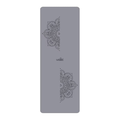 ‌3Mm Thick Natural Rubber Yoga Mat with PU Surface, Non-Slip & Odorless, Custom Logo for Fitness/Pilates ‌