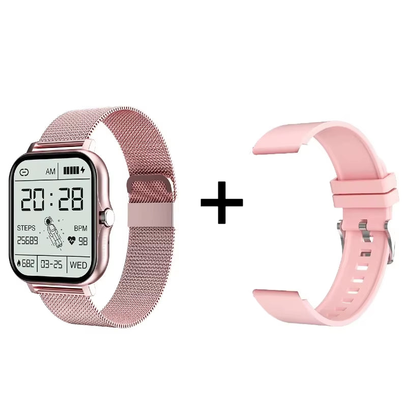 Experience the Future of Fitness with Our Smart Watch: Heart Rate Monitoring, Call Functionality, and Weather Alerts for Active Lifestyles