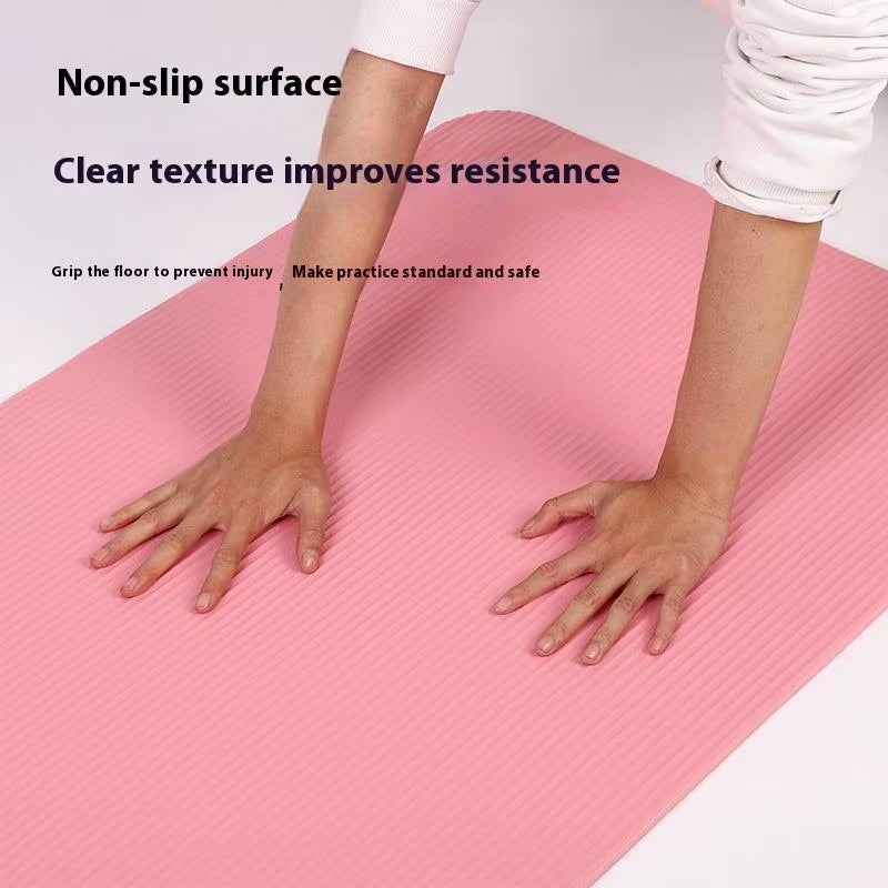 1PC Thick Anti-Skid 3MM EVA Comfort Foam Yoga Mat for Exercise Yoga Pilates Gymnastics