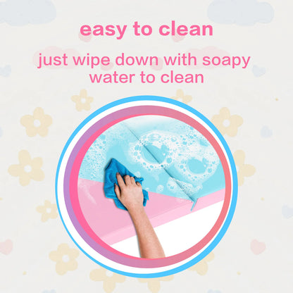 Gymnastics Mat 10'X4'X2" Foldable Tumbling Mats with Carrying Handles Four Fold Thick Exercise Mat for Home Aerobics Stretching Yoga