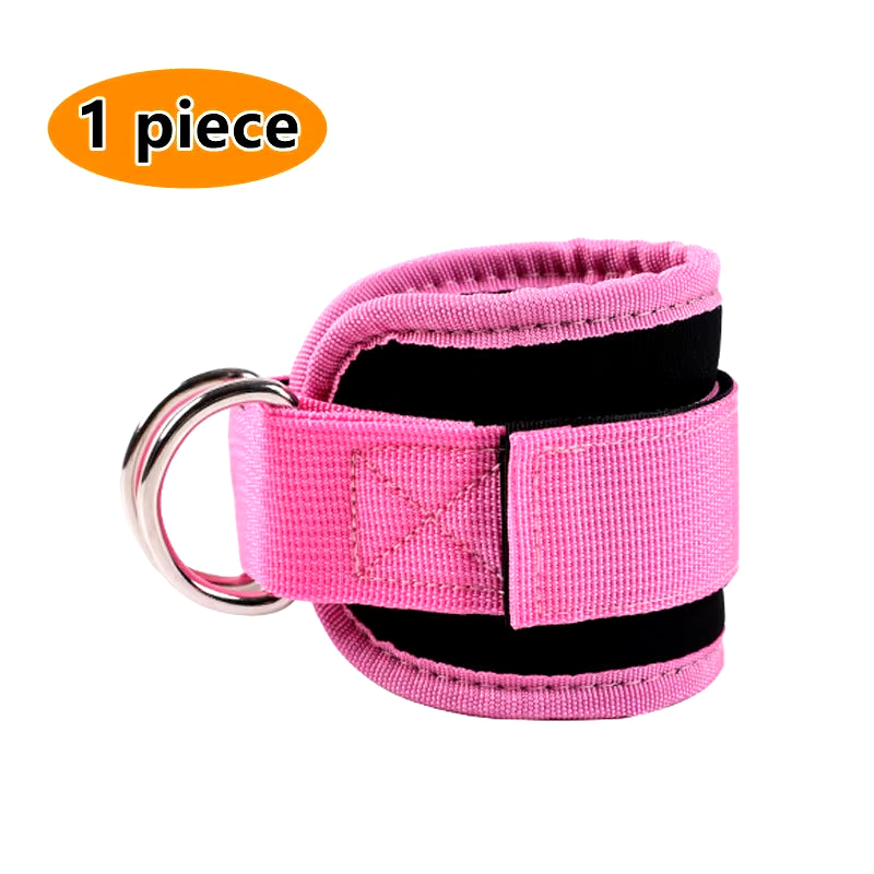 Elevate Your Workout with Double D-Ring Cable Ankle Straps for Ultimate Glute and Leg Strength Training