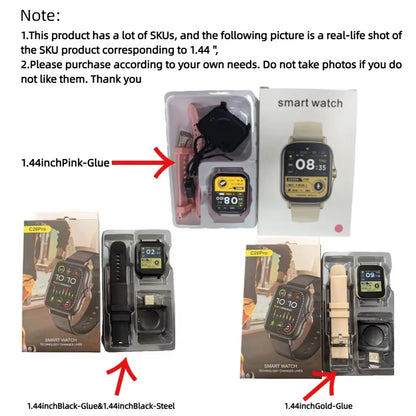 Experience the Future of Fitness with Our Smart Watch: Heart Rate Monitoring, Call Functionality, and Weather Alerts for Active Lifestyles